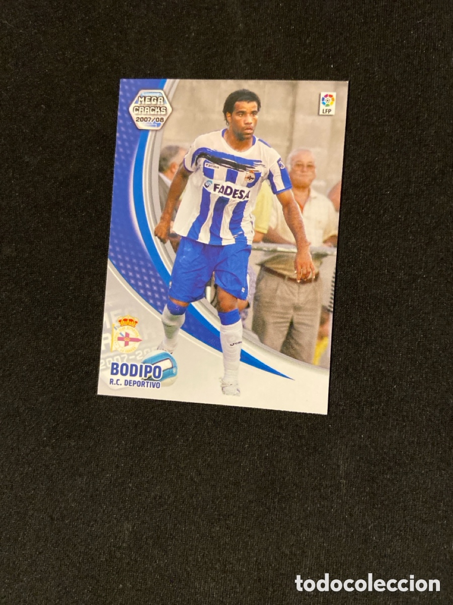 Cartes &agrave; collectionner de Football: BODIPO 107 (DEPORTIVO CORU&Ntilde;A) PANINI MEGACRACKS 2007-2008 07 08 CROMO CARTA M-3