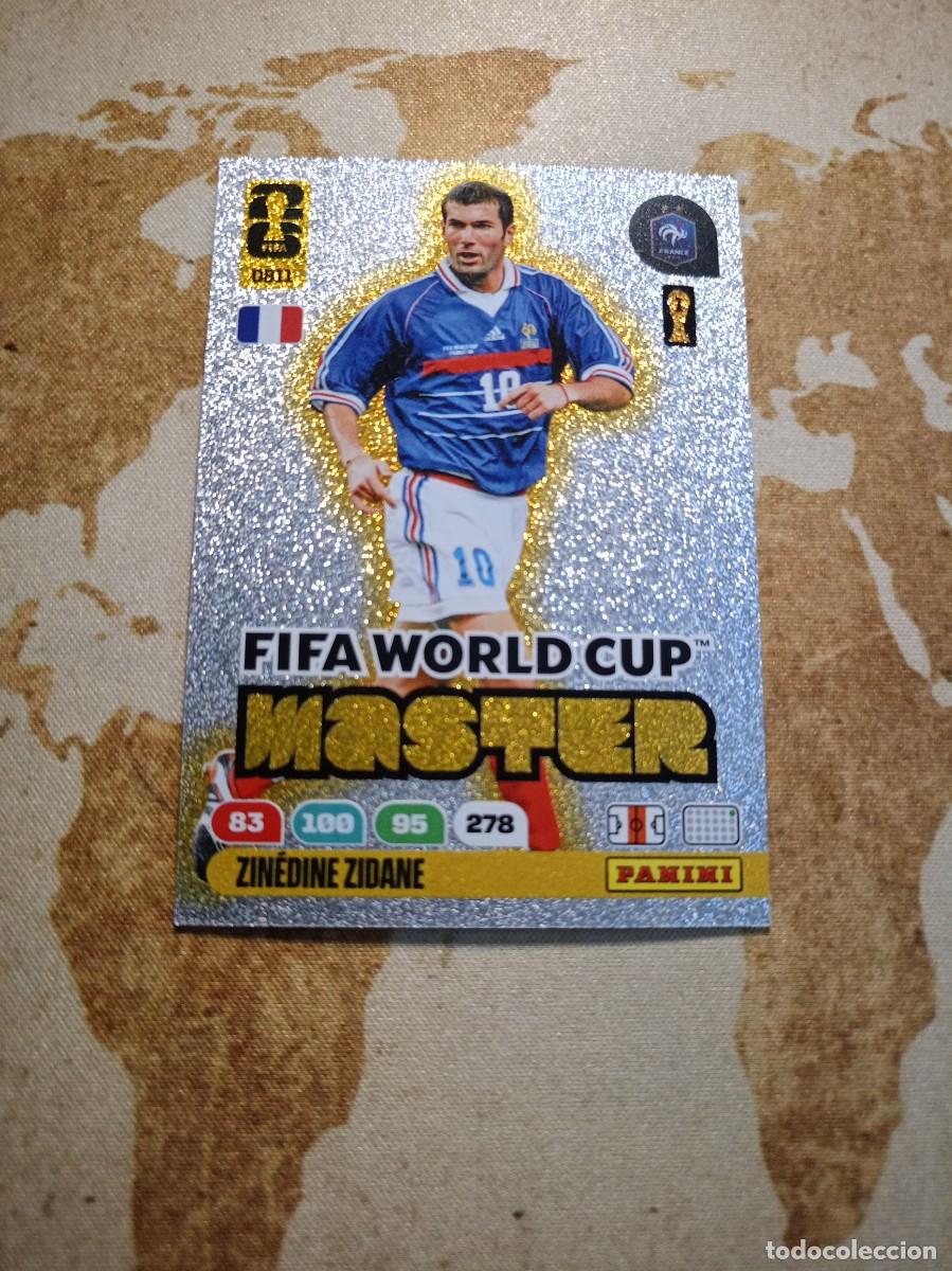 Cartes &agrave; collectionner de Football: DB11 ZIDANE Master Adrenalyn WORLD cup 2026