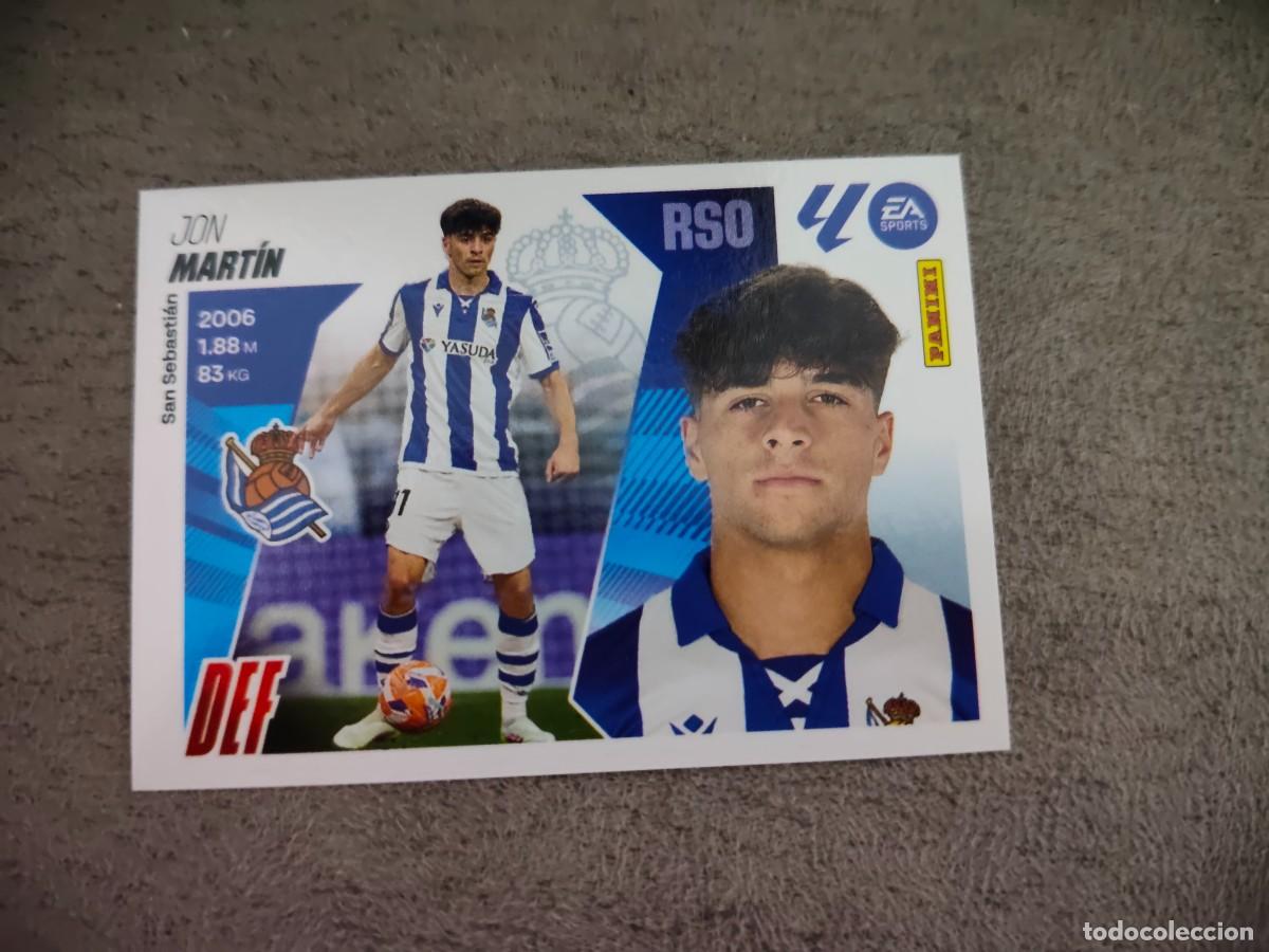 Cartes &agrave; collectionner de Football: Cromo 6 JON MART&Iacute;N REAL SOCIEDAD. Colecci&oacute;n LALIGA F&uacute;tbol 2025-2026 PANINI Nuevo