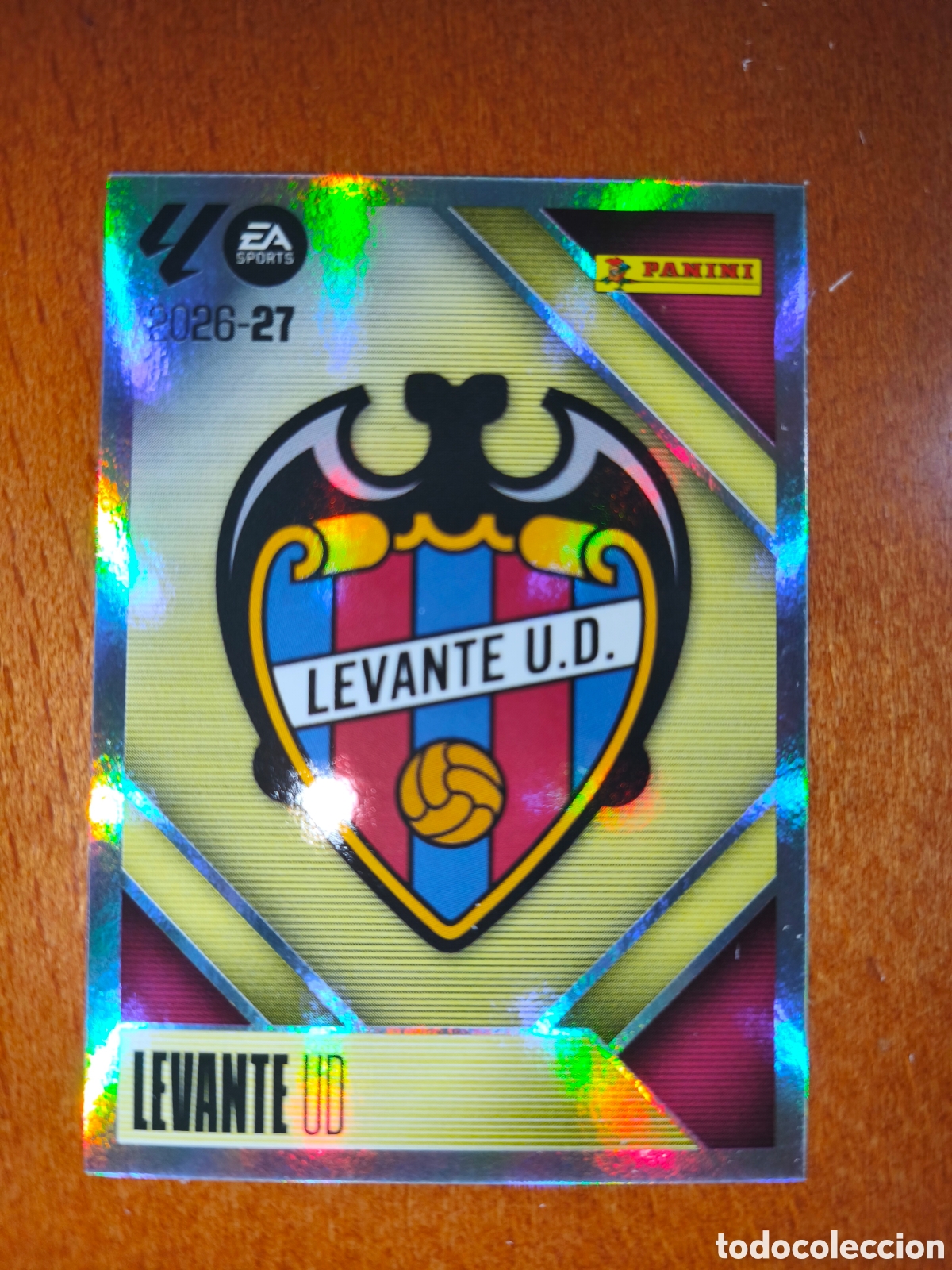 Cartes &agrave; collectionner de Football: Escudo Levante UD n&deg;1 liga este 26/27