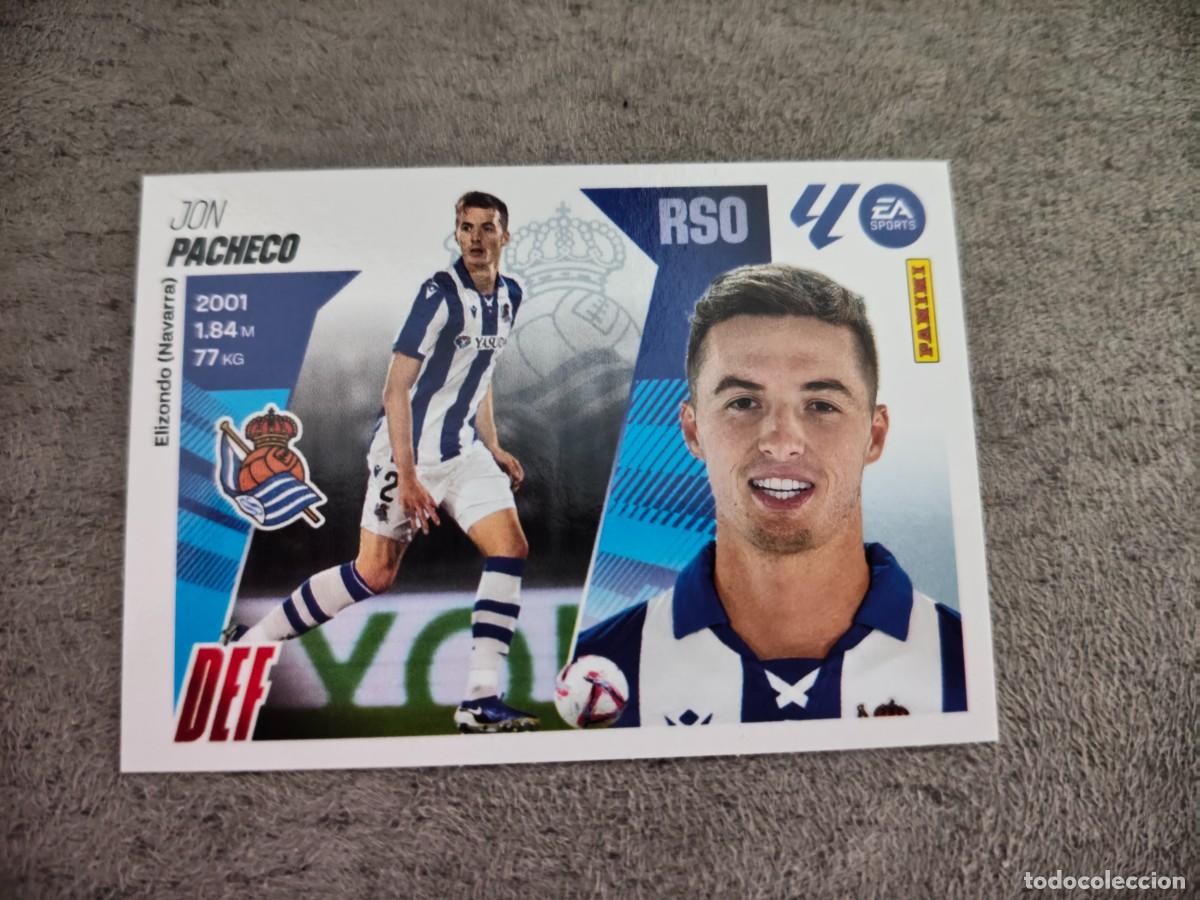 Cartes &agrave; collectionner de Football: Cromo 8 JON PACHECO IGOR ZUBELDIA REAL SOCIEDAD. Colecci&oacute;n LALIGA F&uacute;tbol 2025-2026 PANINI Nuevo