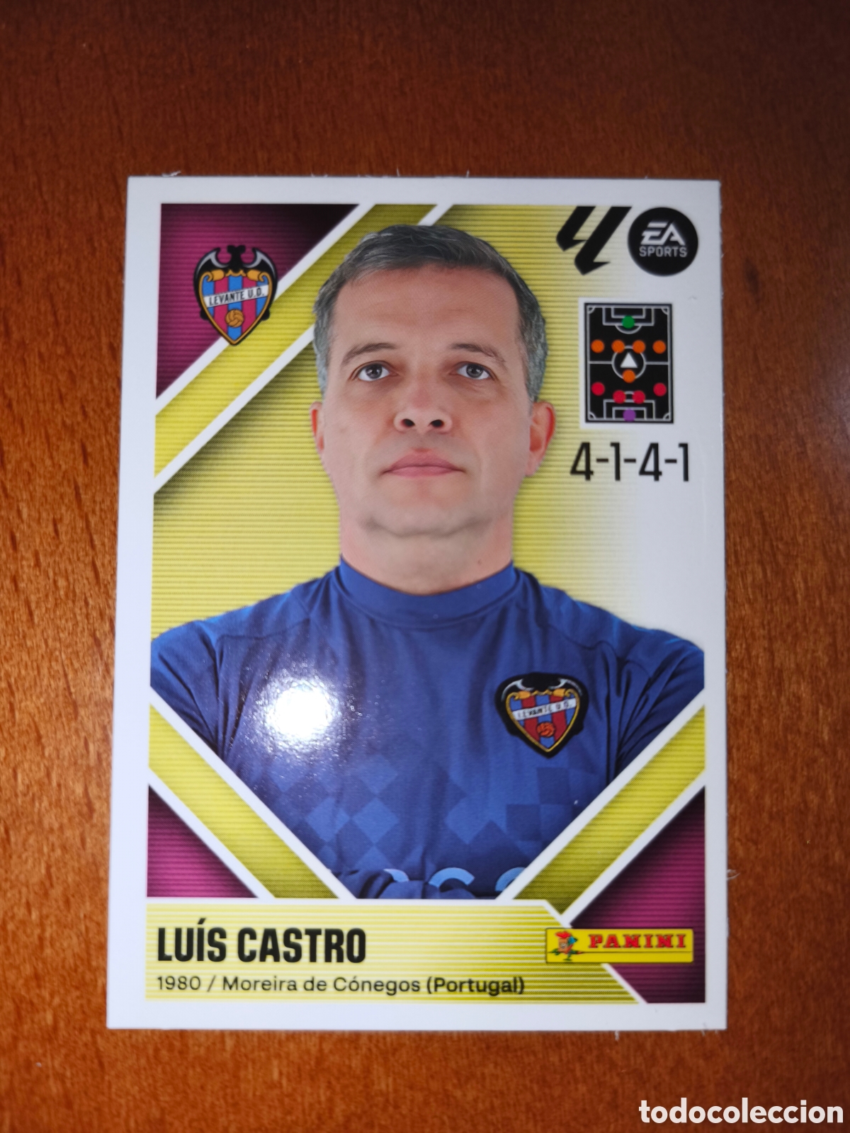 Cartes &agrave; collectionner de Football: Luis Castro n&deg;2 liga este 26/27 Levante