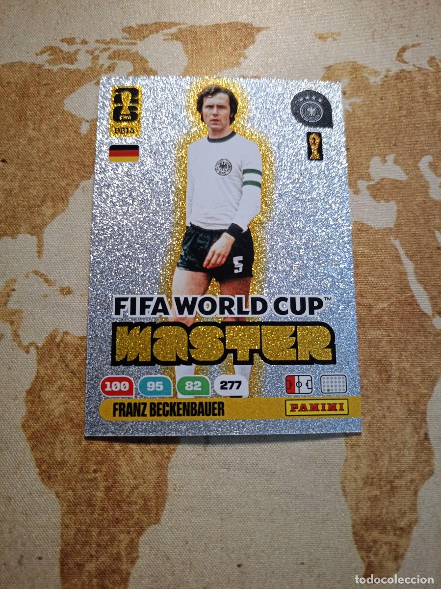 Cromos de f&uacute;tbol: DB14 FRANZ BECKENBAUER Master Adrenalyn WORLD cup 2026