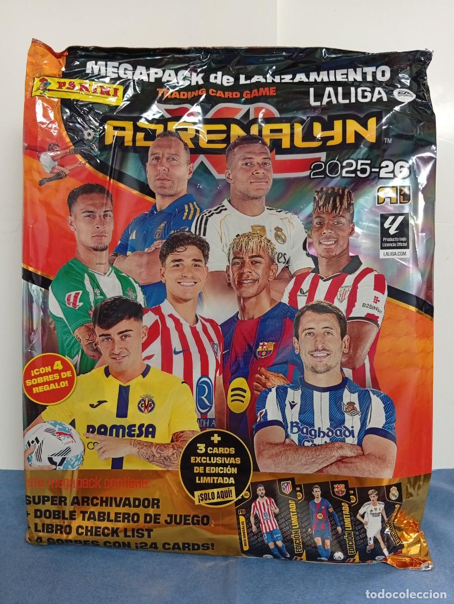 Cartes &agrave; collectionner de Football: ALBUM ADRENALYN XL 2025-26 PANINI CON 4 SOBRES CROMOS, (6),CROMOS EDICION LIMITADA FUTBOL FEMENINO.