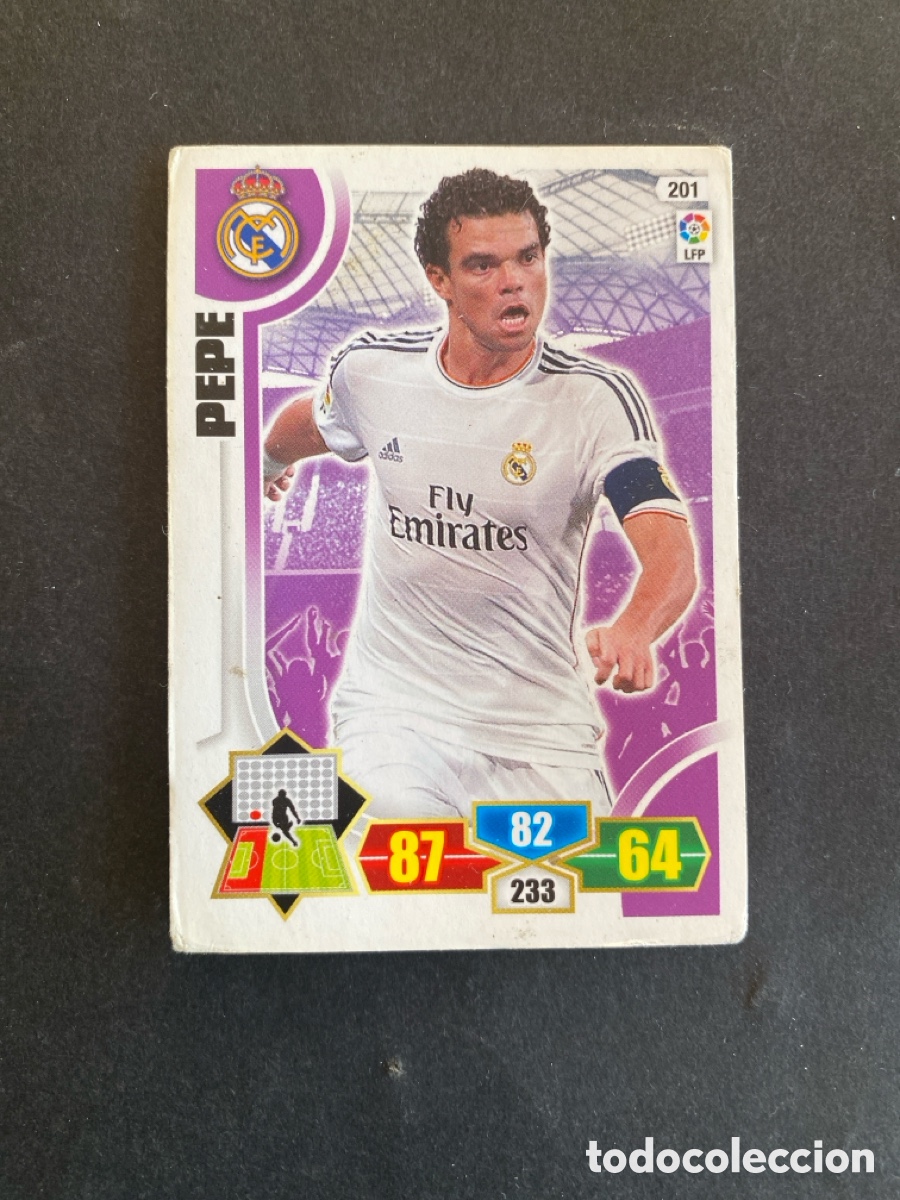 Cromos de f&uacute;tbol: Cromo Adrenalyn 13/14 R Madrid N* 201