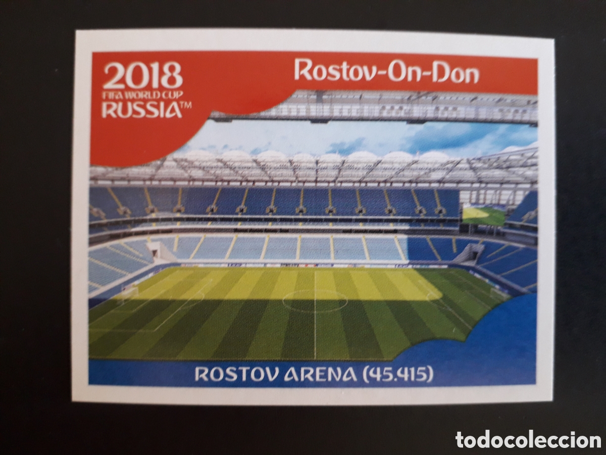 Cromos de f&uacute;tbol: ESTADIO ROSTOV ARENA MOSCOW N&deg; 14 MUNDIAL F&Uacute;TBOL RUSIA RUSSIA 2018 PANINI SIN PEGAR PEDIDO M&Iacute;NIMO 3&euro;