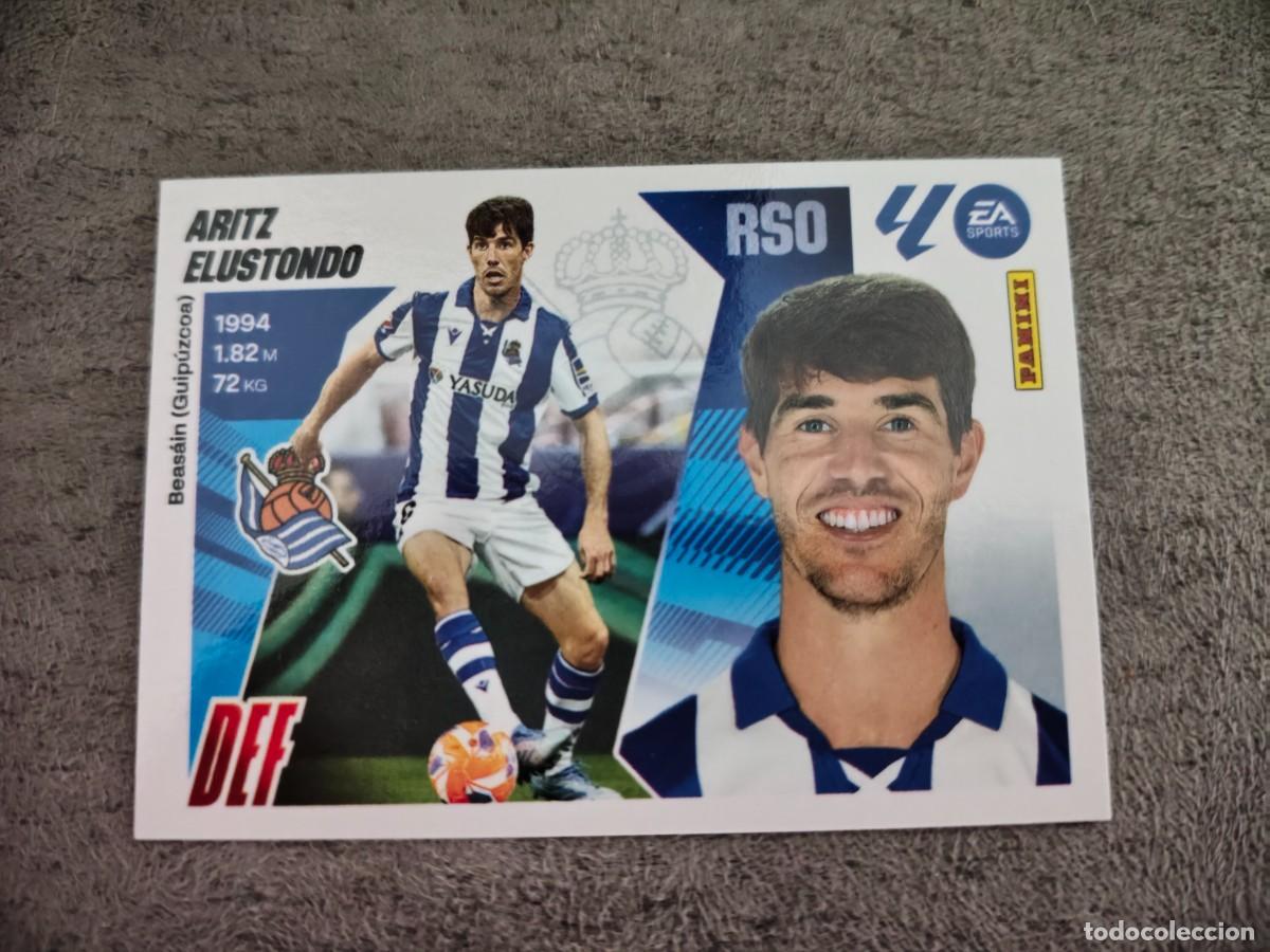 Cromos de f&uacute;tbol: Cromo 9 ARITZ ELUSTONDO REAL SOCIEDAD. Colecci&oacute;n LALIGA F&uacute;tbol 2025-2026 PANINI Nuevo