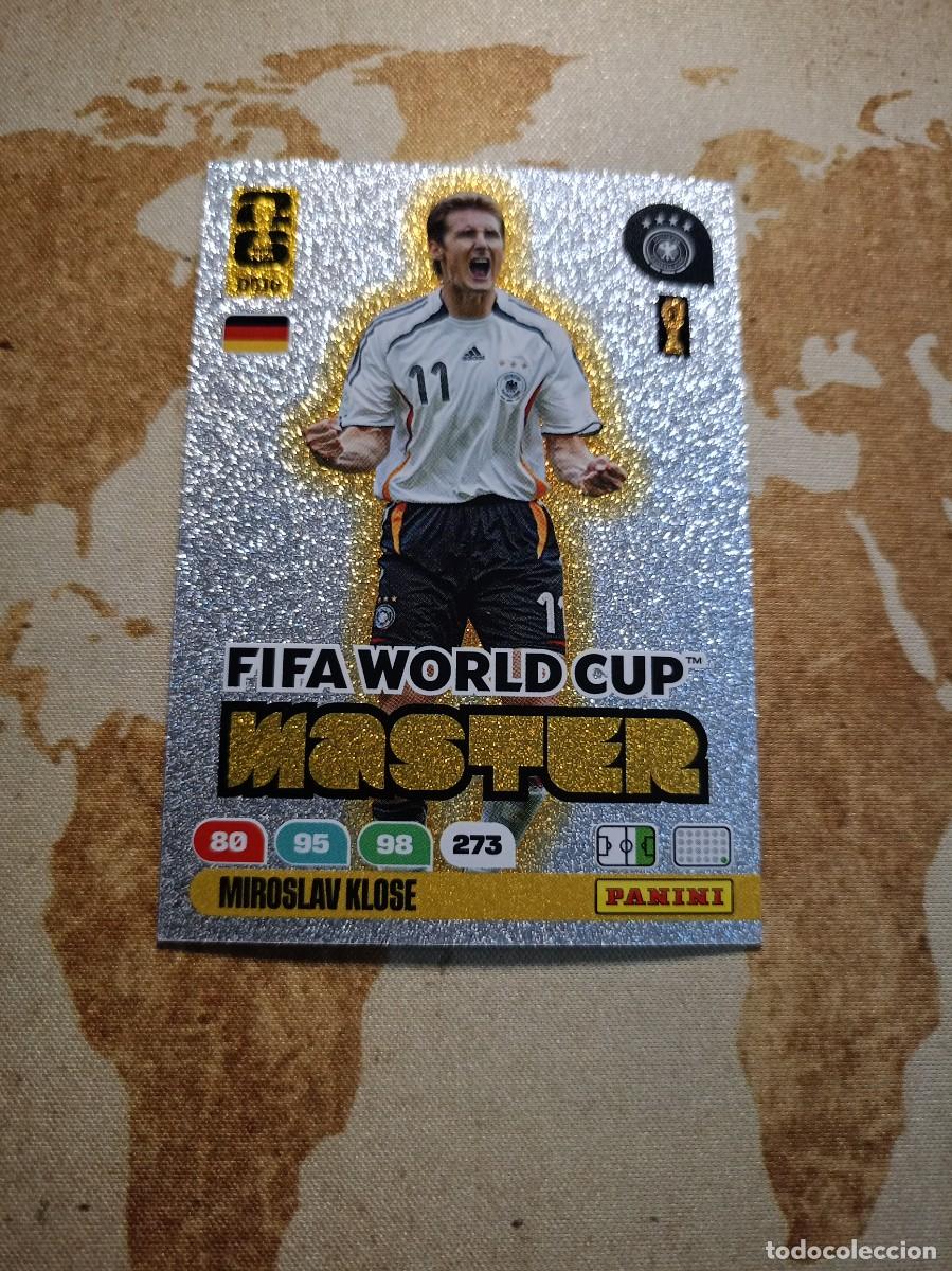Cromos de f&uacute;tbol: DB16 MIROSLAV KLOSE Master Adrenalyn WORLD cup 2026