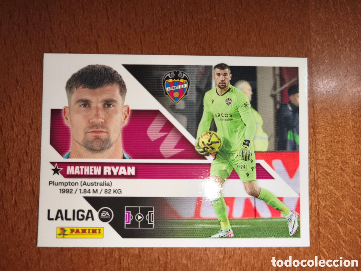 Cromos de f&uacute;tbol: Ryan n&deg;3 liga este 26/27 Levante