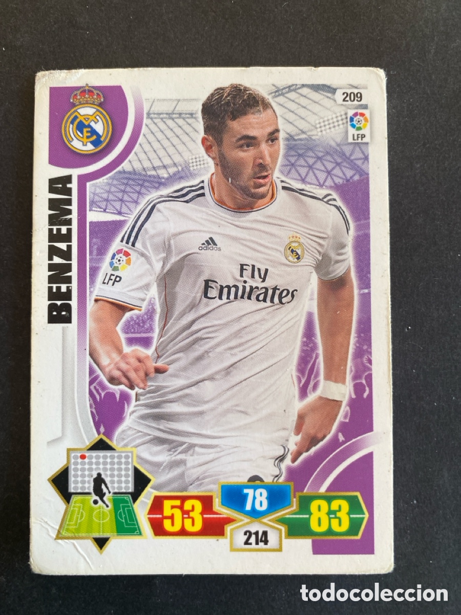 Fu&szlig;ball-Sticker: Cromo Adrenalyn 13/14 R Madrid N* 209
