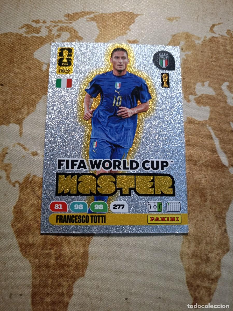 Fu&szlig;ball-Sticker: DB19 FRANCESCO TOTTI Master Adrenalyn WORLD cup 2026