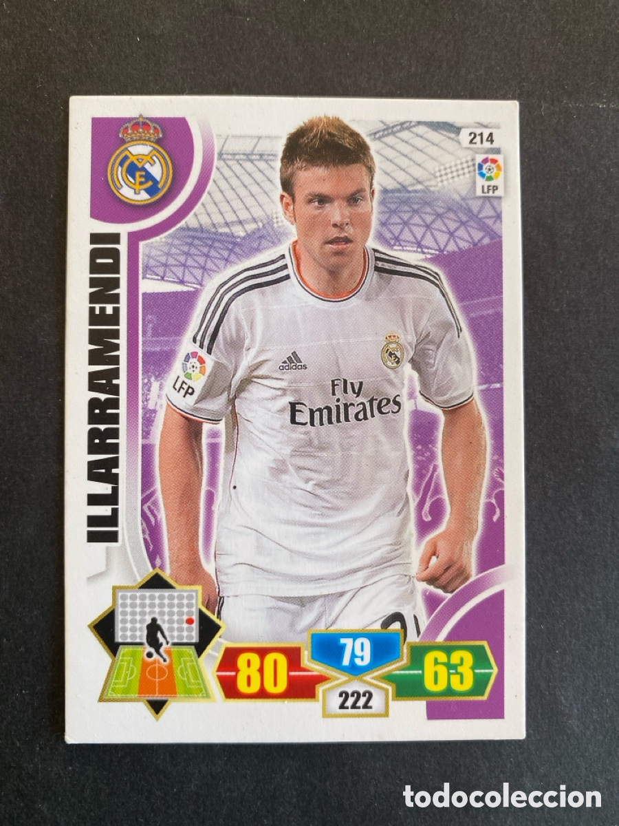 Cromos de f&uacute;tbol: Cromo Adrenalyn 13/14 R Madrid N* 214