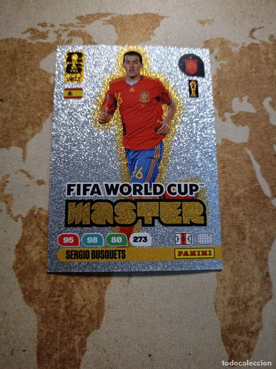 Cromos de f&uacute;tbol: DB22 SERGIO BUSQUETS Master Adrenalyn WORLD cup 2026