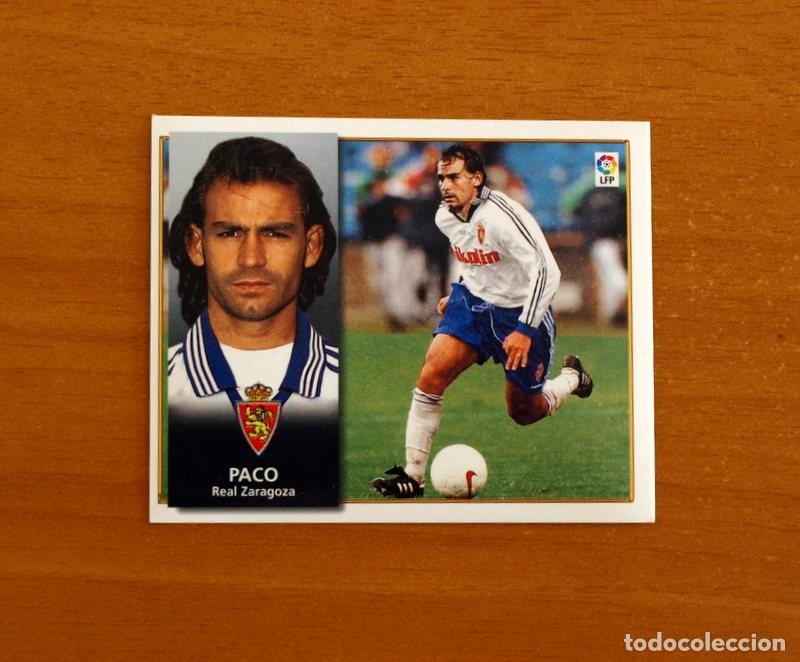 Cromos de f&uacute;tbol: Zaragoza - Paco - Ediciones Este 1998-1999, 98-99 - nunca pegado