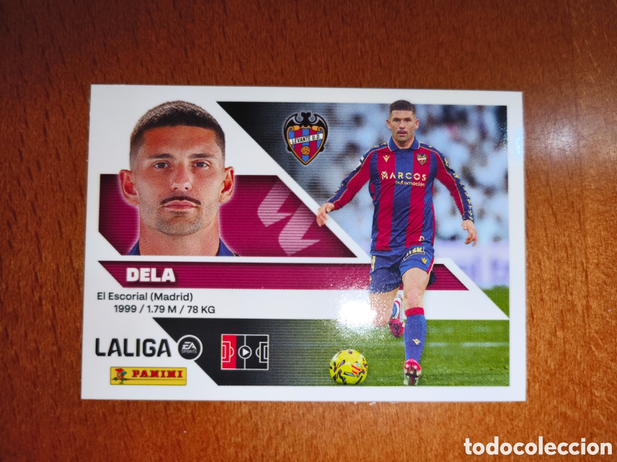 Cromos de f&uacute;tbol: Dela n&deg;7 liga este 26/27 Levante