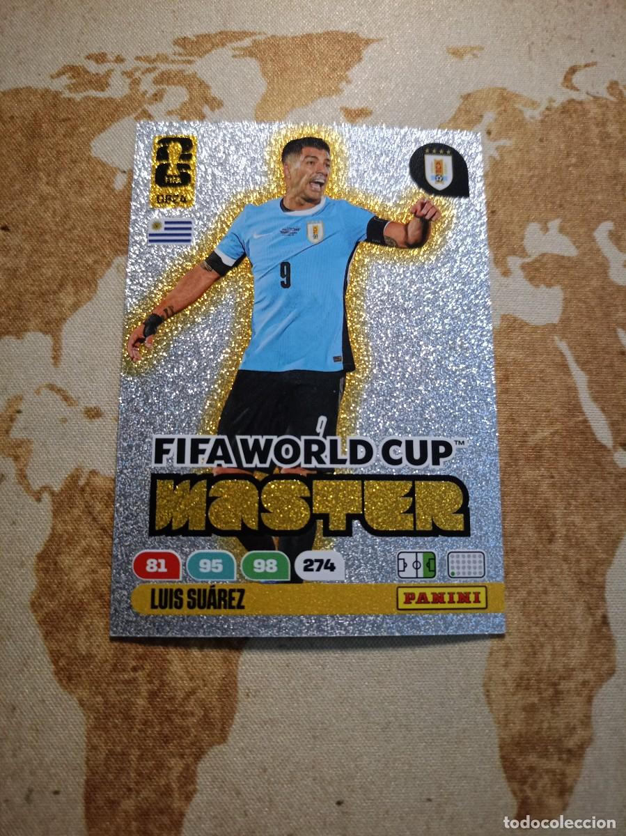 Cromos de f&uacute;tbol: DB24 LUIS SU&Aacute;REZ Master Adrenalyn WORLD cup 2026