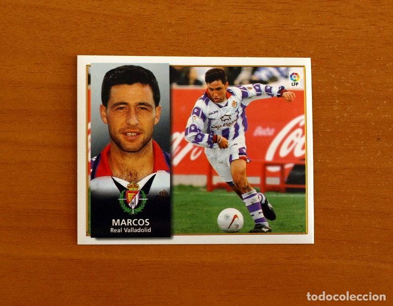 Cromos de f&uacute;tbol: Real Valladolid - Marcos - Ediciones Este Liga 1998-1999, 98-99 - Nunca pegado