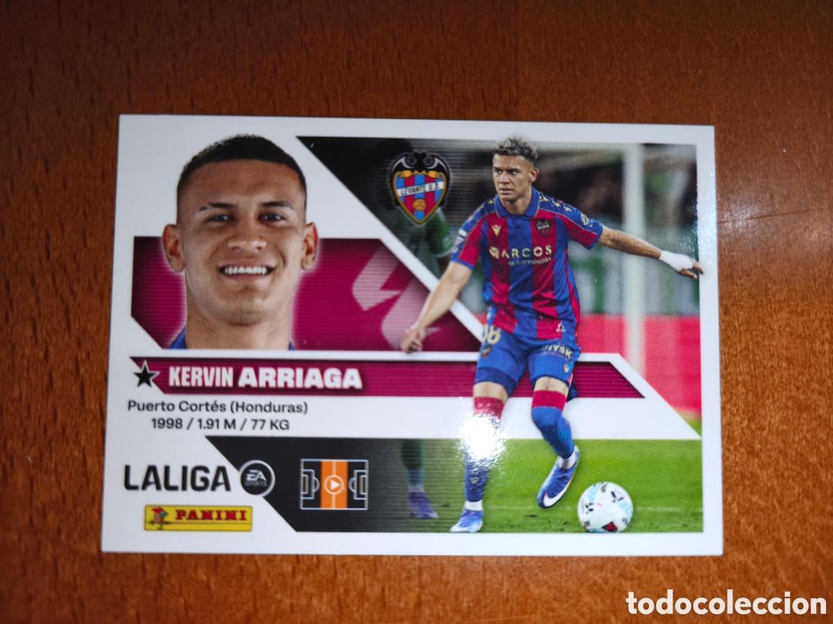 Cromos de f&uacute;tbol: Arriaga n&deg;10 liga este 26/27 Levante