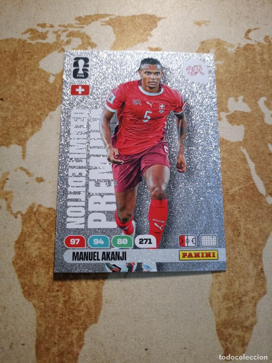 Cromos de f&uacute;tbol: Limited Edition Premium MANUEL AKANJI Adrenalyn WORLD cup 2026