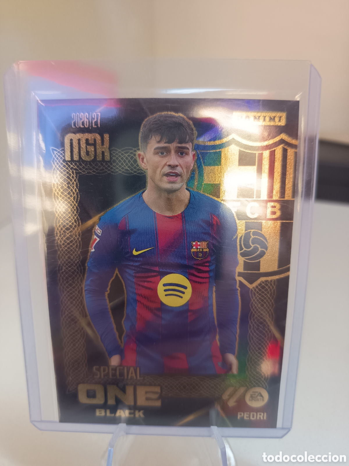 Cromos de f&uacute;tbol: SPECIAL ONE BLACK PEDRI MEGACRACKS 2026 2027