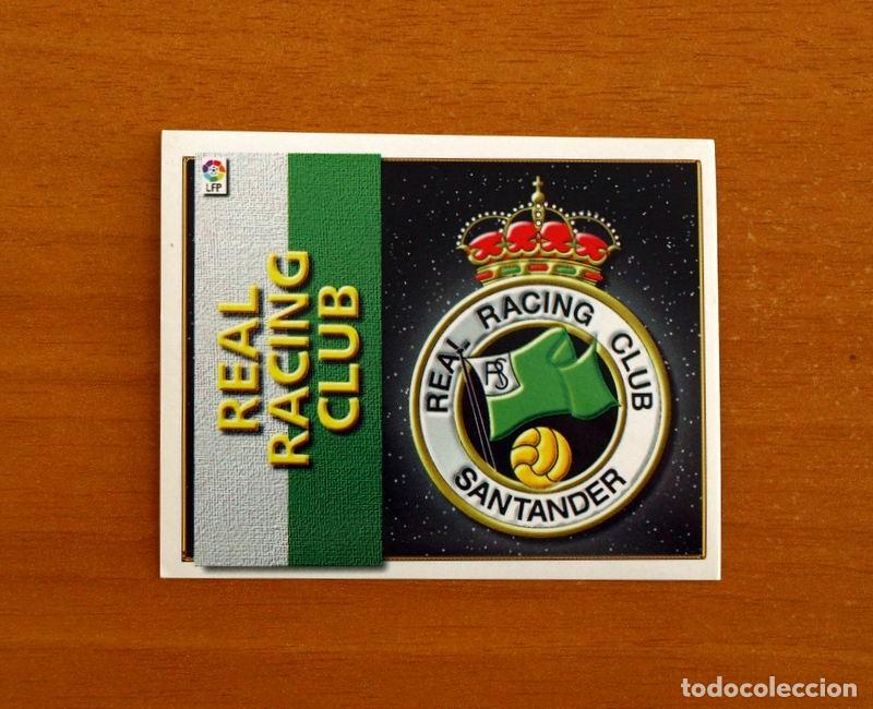 Cromos de f&uacute;tbol: R&aacute;cing de Santander - Escudo - Ediciones Este Liga 1998-1999, 98-99 - Nunca pegado