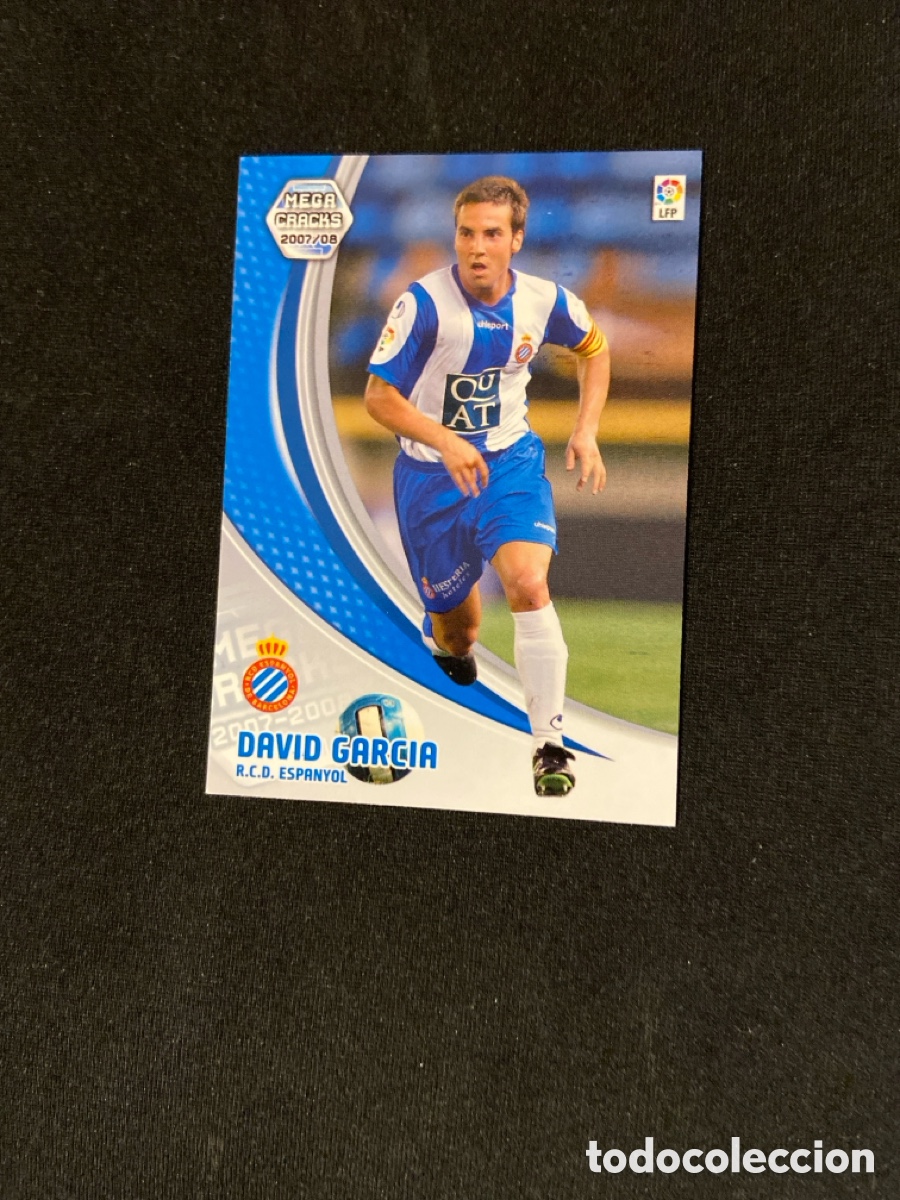 Cromos de f&uacute;tbol: DAVID GARCIA 117 (ESPANYOL) MEGA