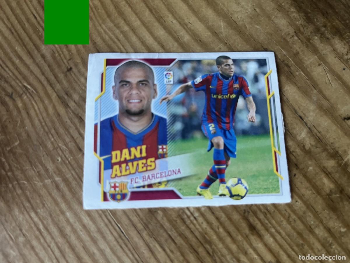 Cromos de f&uacute;tbol: CROMO SIN PEGAR NUNCA PEGADO ALBUM LIGA ESTE 10 11 2010 2011 BARCELONA # 3 DANI ALVES