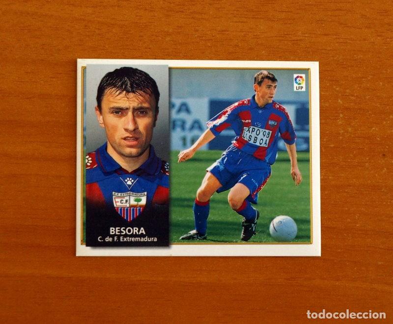 Cromos de f&uacute;tbol: Extremadura - Besora - BAJA - Ediciones Este Liga 1998-1999, 98-99 - Nunca Pegado