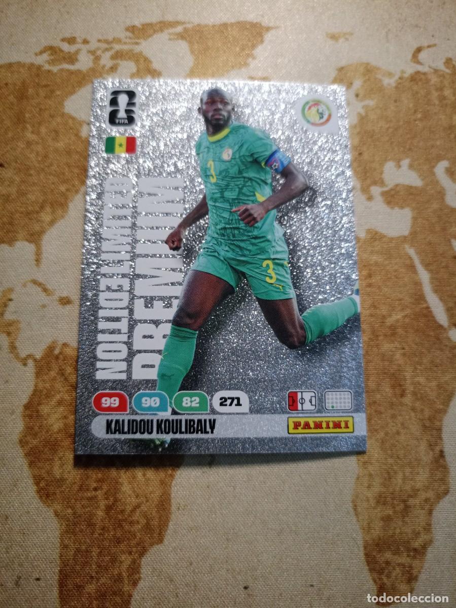 Cromos de f&uacute;tbol: Limited Edition Premium KALIDOU KOULIBALY Adrenalyn WORLD cup 2026