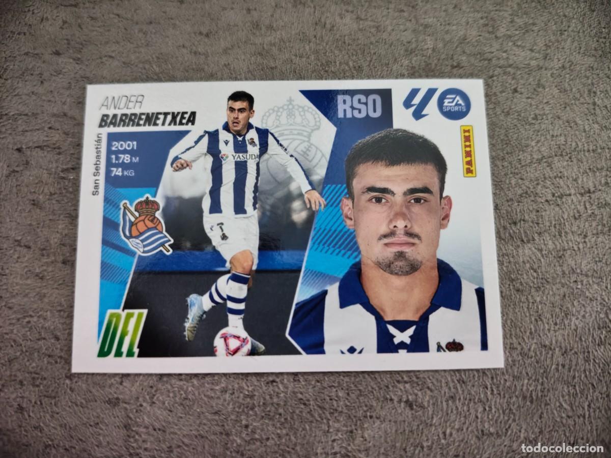 Cromos de f&uacute;tbol: Cromo 17 ANDER BARRENETXEA REAL SOCIEDAD. Colecci&oacute;n LALIGA F&uacute;tbol 2025-2026 PANINI Nuevo