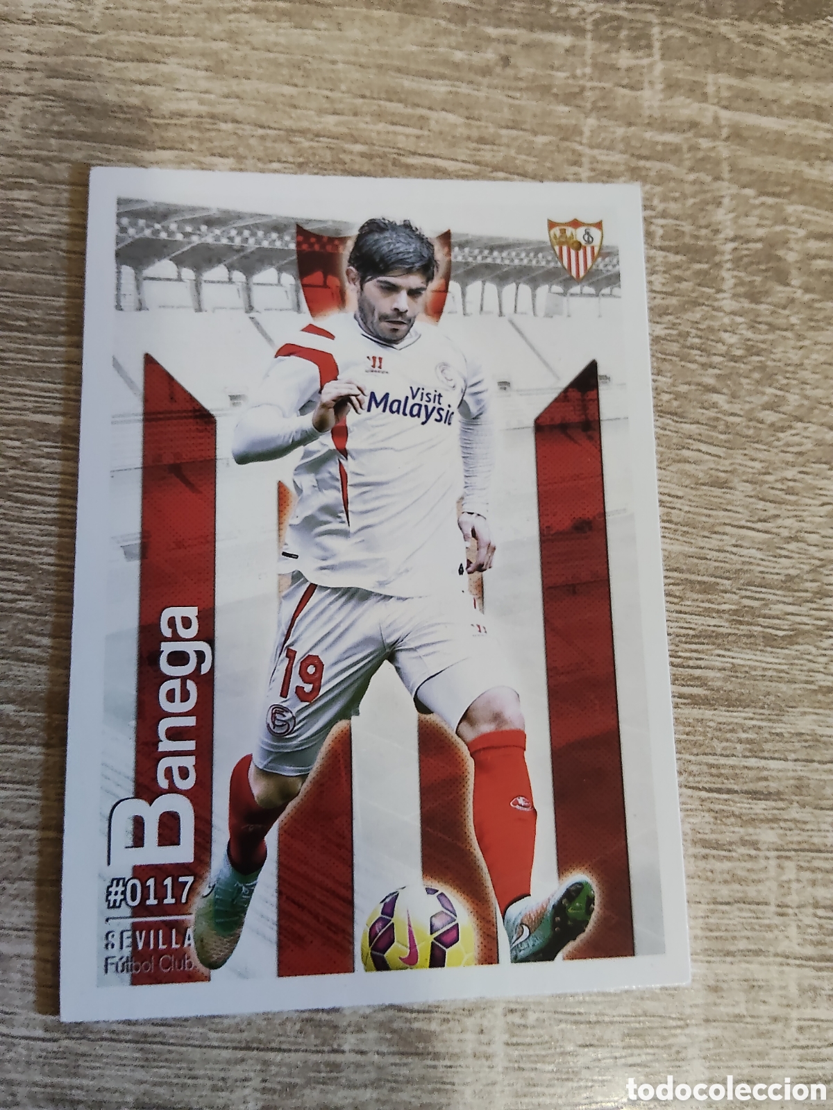 Cartes &agrave; collectionner de Football: Mundicromo las fichas de la liga 2026 117 Banega Sevilla