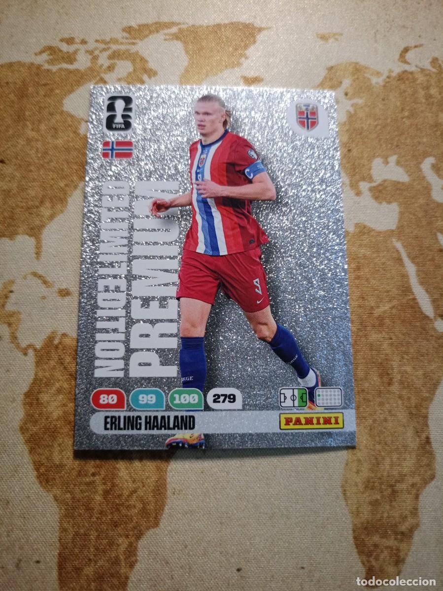 Cartes &agrave; collectionner de Football: Limited Edition Premium ERLING HAALAND Adrenalyn WORLD cup 2026