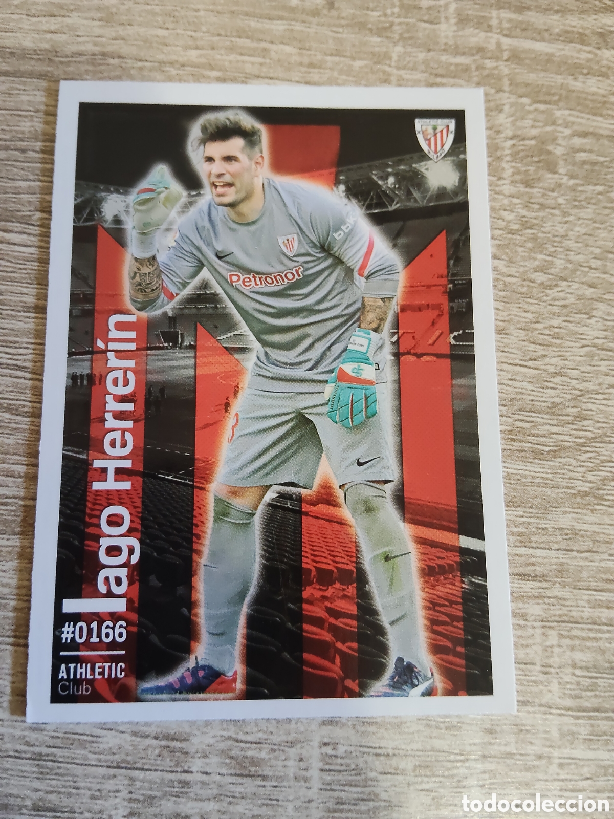 Cromos de Futebol: Mundicromo las fichas de la liga 2016 166 Iago Herrerin Athletic de Bilbao