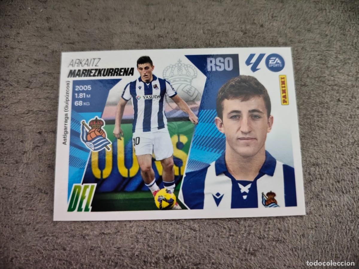 Cromos de Futebol: Cromo 19 ARKAITZ MARIEZKURRENA REAL SOCIEDAD. Colecci&oacute;n LALIGA F&uacute;tbol 2025-2026 PANINI Nuevo