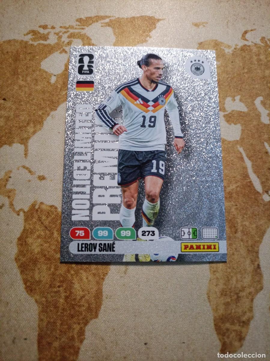 Cromos de Futebol: Limited Edition Premium LEROY SAN&Eacute; Adrenalyn WORLD cup 2026