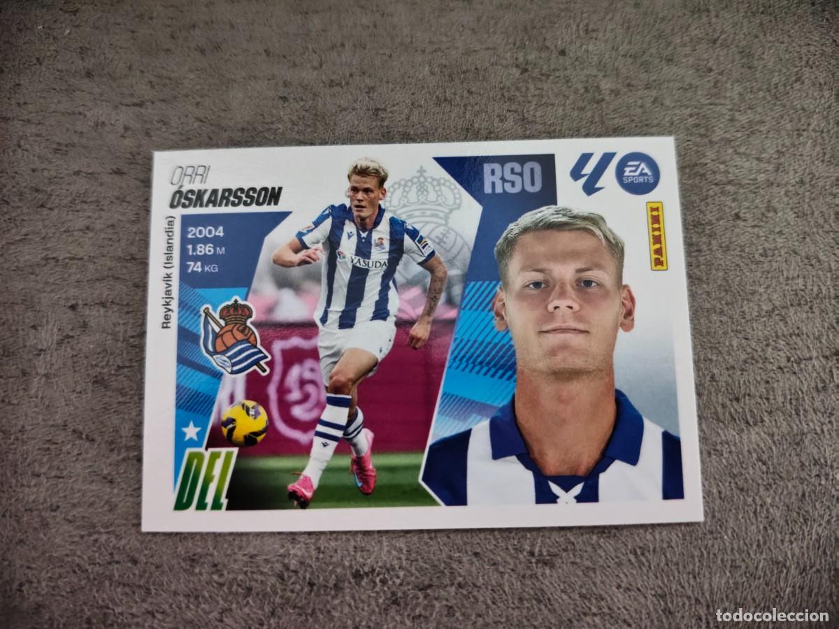 Cromos de Futebol: Cromo 20 ORRI &Oacute;SKARSSON REAL SOCIEDAD. Colecci&oacute;n LALIGA F&uacute;tbol 2025-2026 PANINI Nuevo
