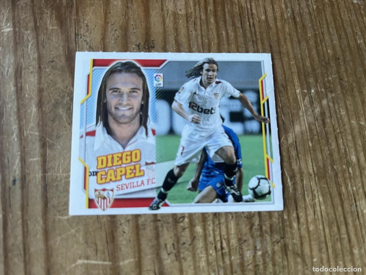Football Stickers: CROMO SIN PEGAR NUNCA PEGADO ALBUM LIGA ESTE 10 11 2010 2011 SEVILLA # 13 DIEGO CAPEL