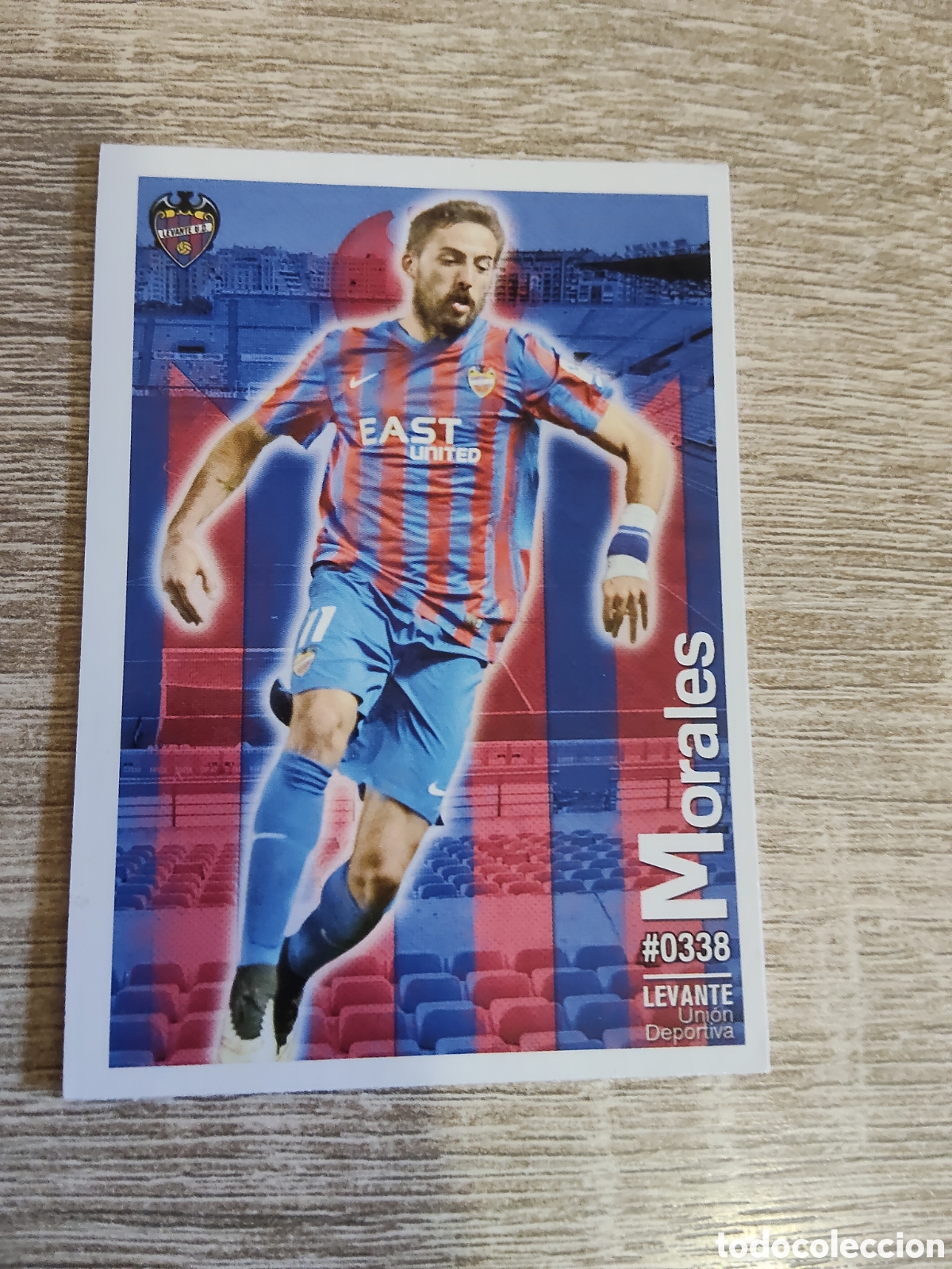 Football Stickers: Mundicromo las fichas de la liga 2016 338 Morales Levante