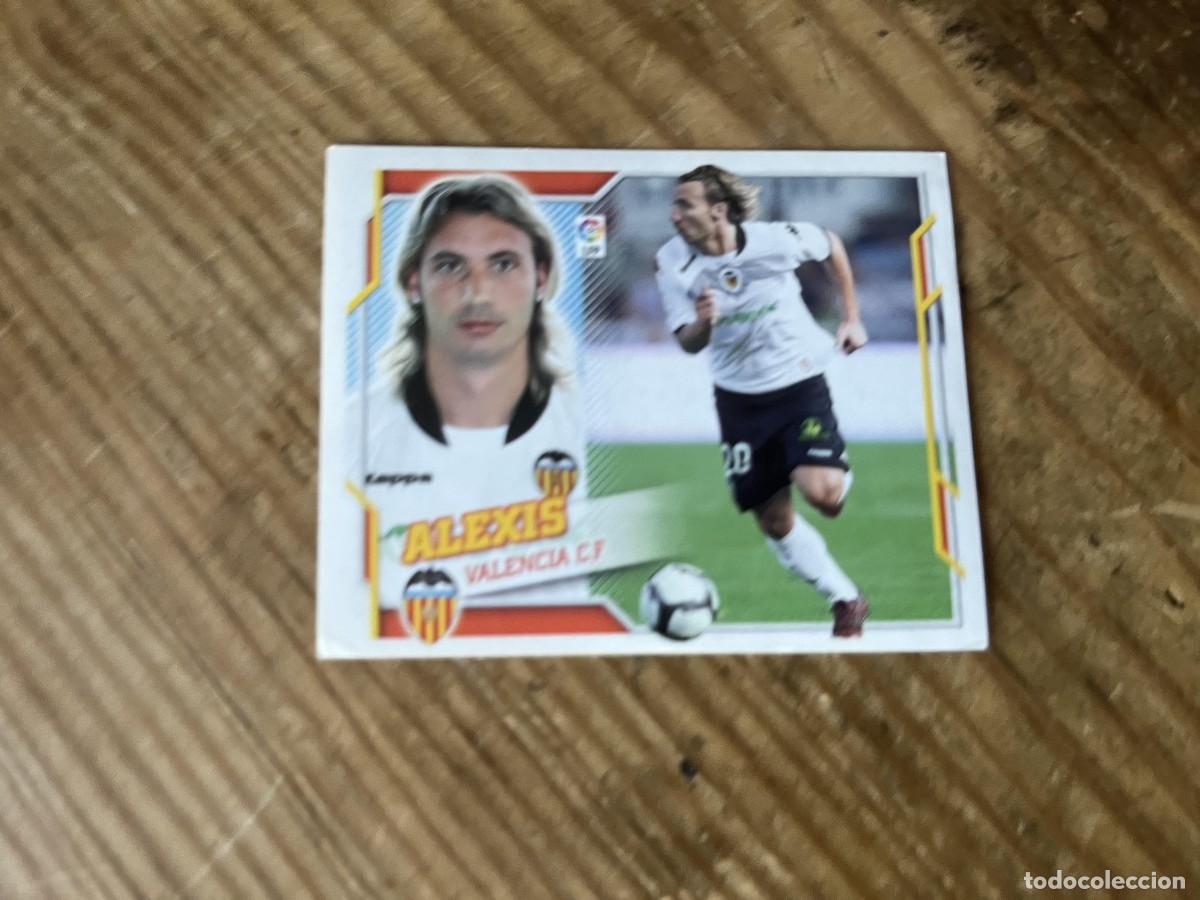 Football Stickers: CROMO SIN PEGAR NUNCA PEGADO ALBUM LIGA ESTE 10 11 2010 2011 VALENCIA # 4 ALEXIS