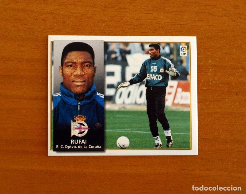 Football Stickers: Deportivo La Coru&ntilde;a - Rufai - Ediciones Este Liga 1998-1999, 98-99 - Nunca pegado