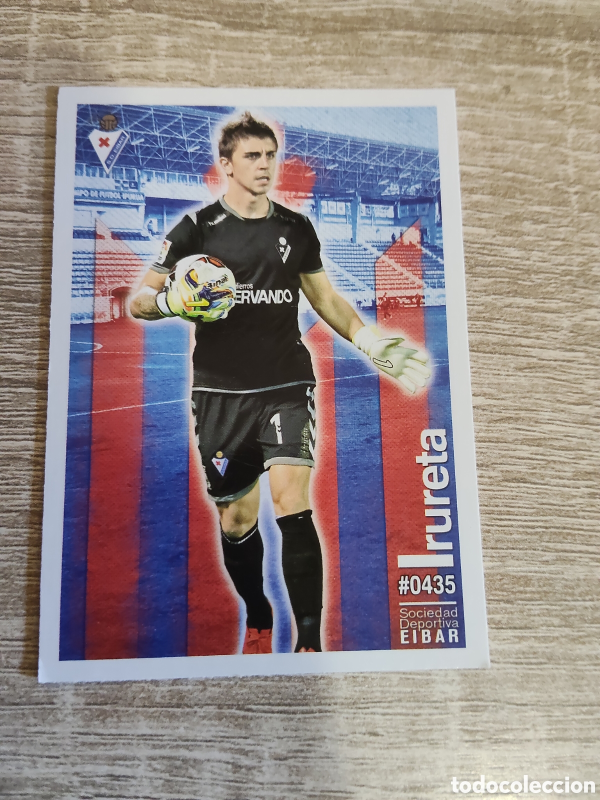 Football Stickers: Mundicromo las fichas de la liga 2016 435 Irureta Eibar