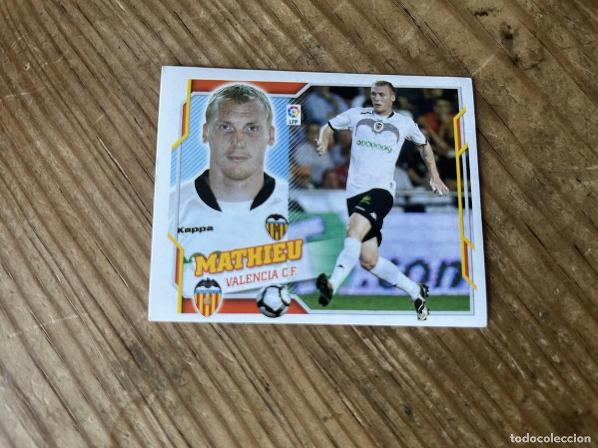 Football Stickers: CROMO SIN PEGAR NUNCA PEGADO ALBUM LIGA ESTE 10 11 2010 2011 VALENCIA # 8A MATHIEU