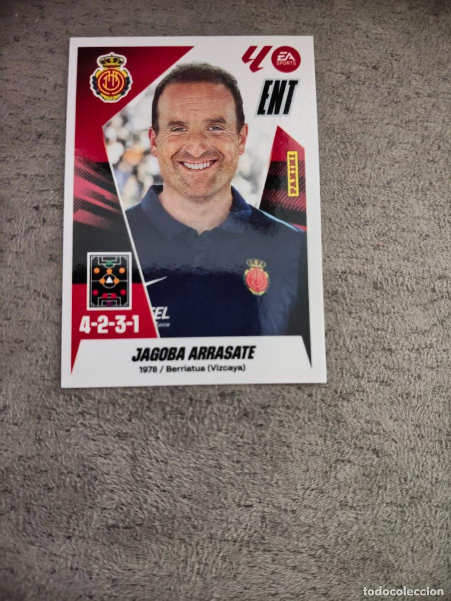 Cartes &agrave; collectionner de Football: Cromo 2 JAGOBA ARRASATE RCD MALLORCA. Colecci&oacute;n LALIGA F&uacute;tbol 2025-2026 PANINI Nuevo