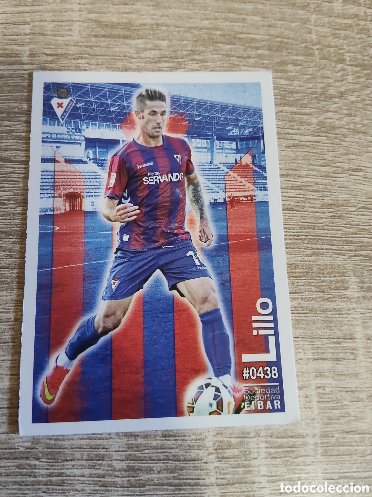Cartes &agrave; collectionner de Football: Mundicromo las fichas de la liga 2016 438 Lillo Eibar