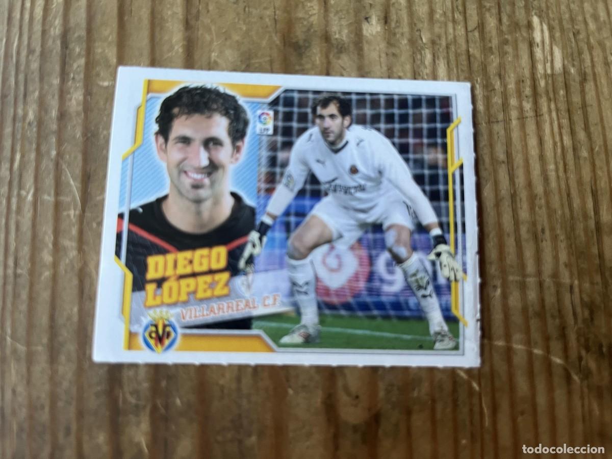 Cartes &agrave; collectionner de Football: CROMO SIN PEGAR NUNCA PEGADO ALBUM LIGA ESTE 10 11 2010 2011 VILLARREAL # 1 DIEGO LOPEZ