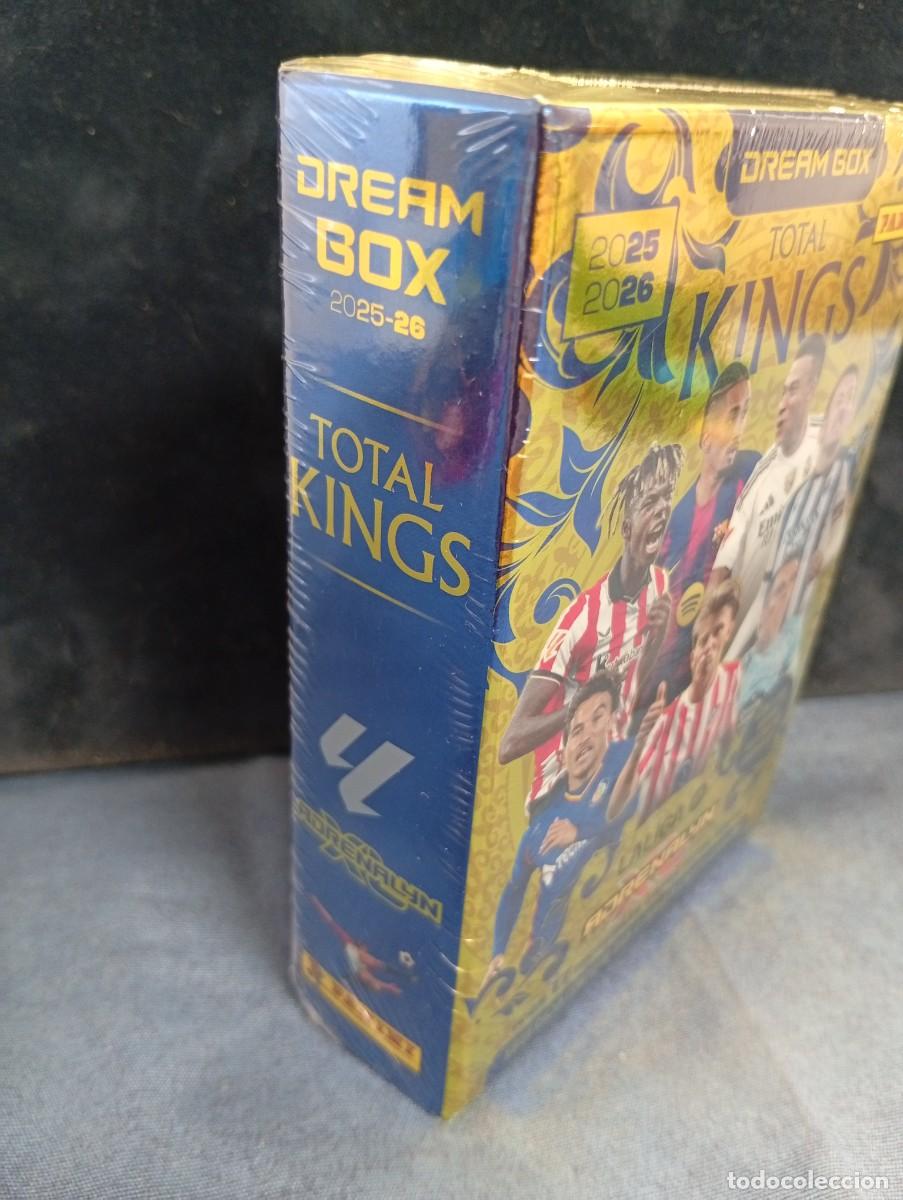 Cromos de f&uacute;tbol: DREAM BOX 2025-26 TOTAL KINGS PANINI ADRENALYN XL (6) LA LIGA PRECINTADO-50 CARDS ESPECIALES,CROMOS.