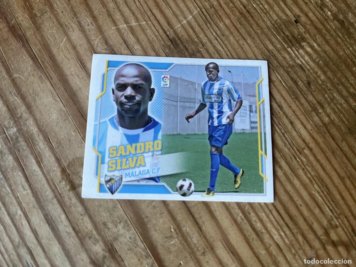 Cartes &agrave; collectionner de Football: CROMO SIN PEGAR NUNCA PEGADO ALBUM LIGA ESTE 10 11 2010 2011 FICHAJES # 11 SANDRO SILVA MALAGA