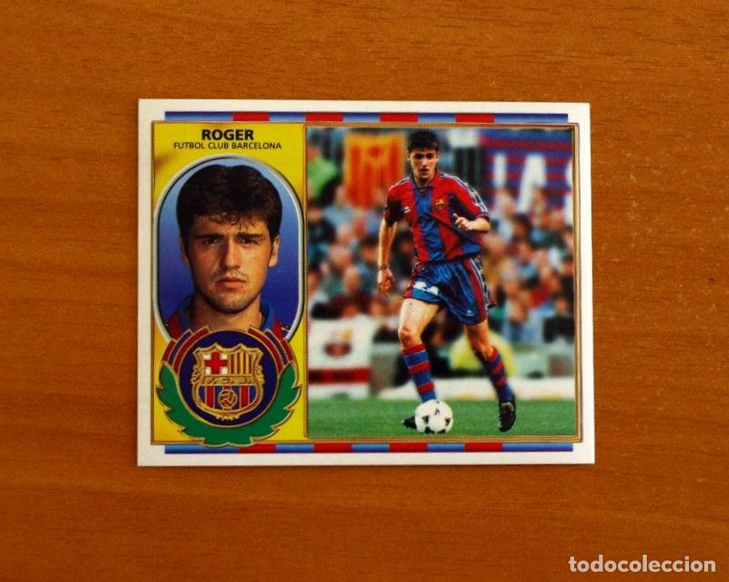 Cromos de f&uacute;tbol: F&uacute;tbol Club Barcelona - Roger - Ediciones Este Liga 1996-1997, 96-97 - Nunca pegado