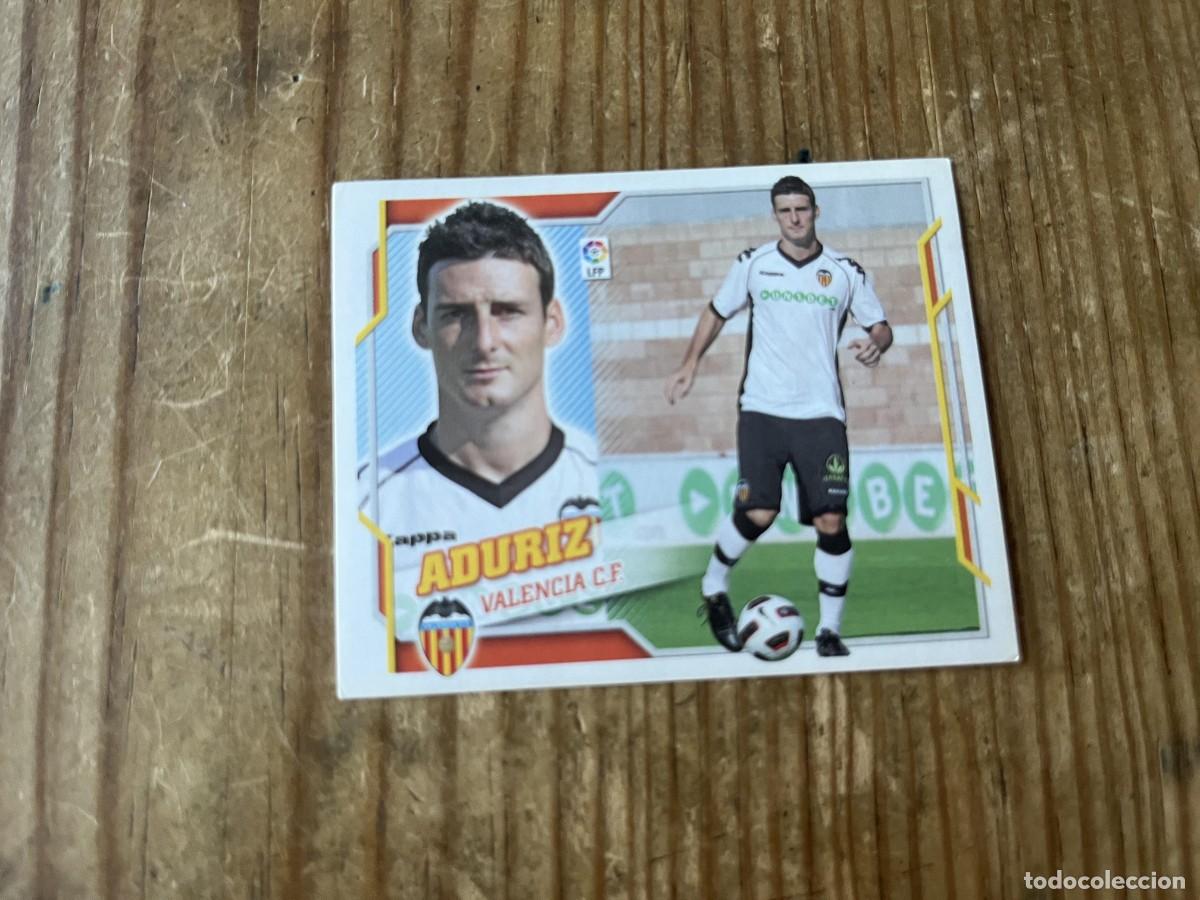Football Stickers: CROMO SIN PEGAR NUNCA PEGADO ALBUM LIGA ESTE 10 11 2010 2011 FICHAJES # 17 ADURIZ VALENCIA