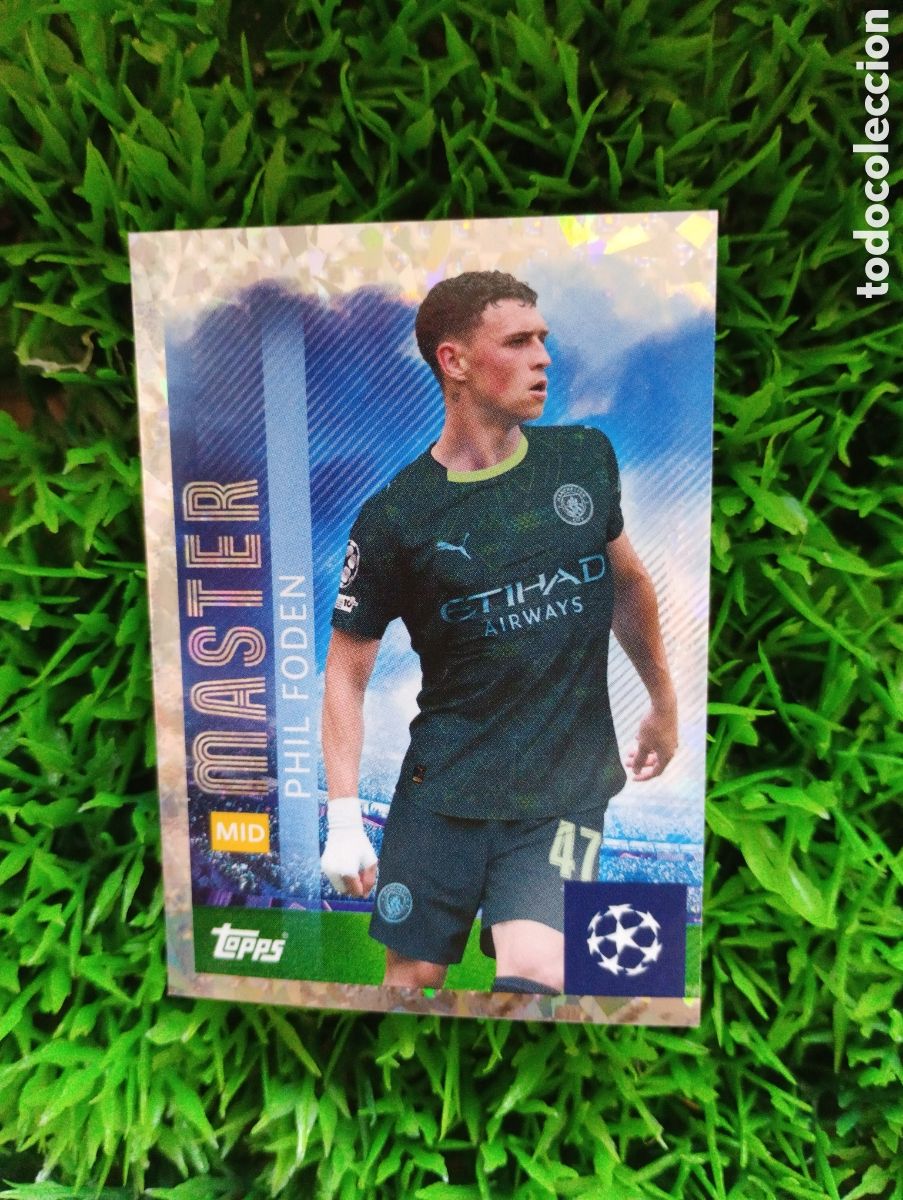 Football Stickers: Phil Foden Manchester City MASTER Champions League 25-26 # 304 NUNCA PEGADO